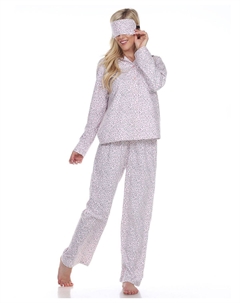 Уютный пижамный комплект из 3 предметов, мульти White mark