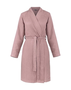 Халат пике из вафельной ткани «Manisa», розовый Normani