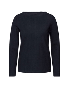 Свитер с вырезом-лодочкой, цвет 15512 universal bl Cecil