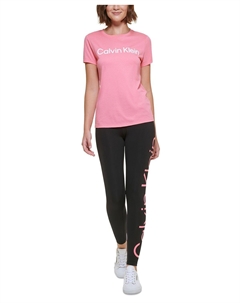 Женская футболка с логотипом, мульти Calvin klein