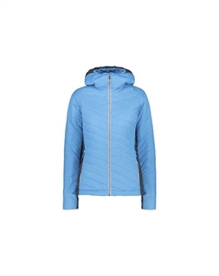 Куртка трикотажная толстовка с капюшоном, голубой Cmp