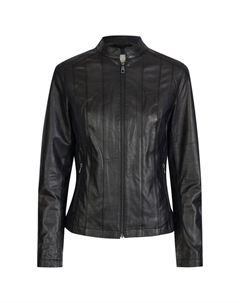 Кожаная куртка булады-106, черный Bugatti