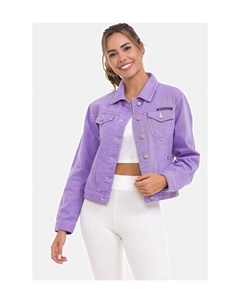 Джинсовая куртка, сиреневый Cipo&baxx