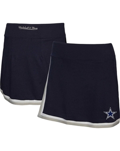 Женская темно-синяя юбка Dallas Cowboys, темно-синий Mitchell and ness