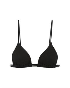 Треугольный топ Nela с узкими бретелями, черный Copenhagen studios