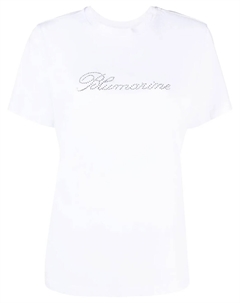 Футболка с логотипом, белый Blumarine