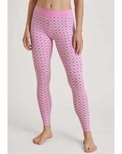 Эластичные леггинсы с графическим эластичным поясом, розовый Calida