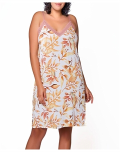 Сорочка из мягкой вискозы и кружева элли плюс размер Icollection