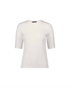 Базовая рубашка с круглым вырезом, белый Zero