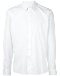 Ck calvin klein рубашка узкого кроя с длинными рукавами xl белый Ck calvin klein