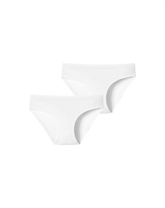 Невидимые хлопковые трусы, белый Schiesser
