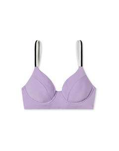 Верх бикини на косточках цвет морской волны калифорнийская мечта 1 упаковка, фиолетовый Schiesser