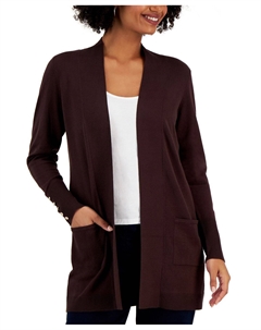 Женский кардиган с отстегивающимися рукавами на пуговицах Jm collection