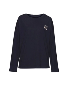 Верх пижамы с длинными рукавами «Уютные сны», синий Vivance dreams