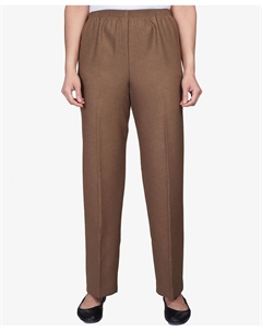 Женские классические фактурные пропорциональные брюки среднего размера Alfred dunner