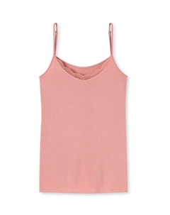 Топ-Спагетти женский кружевной, цвет terracotta Schiesser