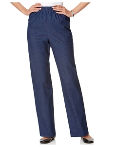 Джинсовые брюки classics pull-on в миниатюрных и миниатюрных шортах, мульти Alfred dunner