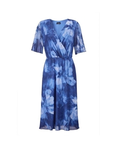 Короткий размер: сетчатое платье, мультиколор Goldner