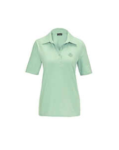Короткий размер: эластичная удобная рубашка поло, зеленый Goldner