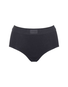 Трусы макси Double Comfort 2 шт. в упаковке дышащие, черный Sloggi