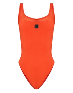 Купальник с логотипом, красный Tory burch