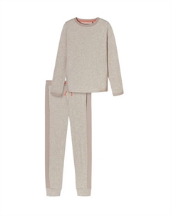 Повседневная ночная пижама из органического хлопка, цвет 400 natur Schiesser