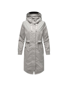 Короткое пальто серебристо-жемчужное, серый Navahoo