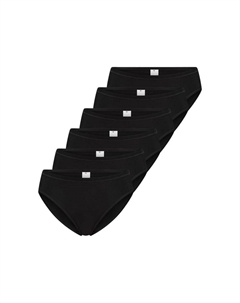 Трусы Tai 6 пар в упаковке на каждый день хлопок, черный Sloggi