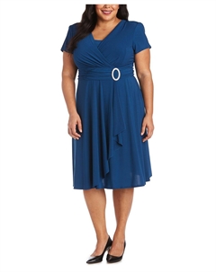 Каскадное платье больших размеров R&m richards