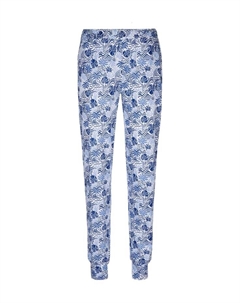 Пижамные штаны Favorites serenity с эластичным поясом, синий Calida