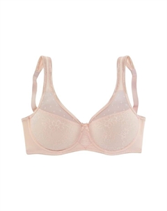Минимизирующий бюстгальтер Nuance на косточках с кружевными деталями, цвет 9402 powder Lascana