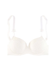 Бюстгальтер на косточках Aurora с цветочной вышивкой, бежевый Lascana