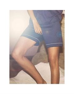 Избранное волшебные пижамные шорты хлопок, синий Calida