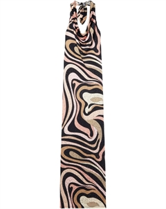 Платье с принтом Marmo, черный Pucci