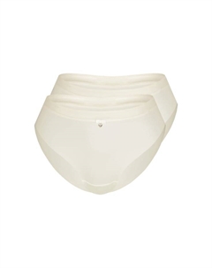 Трусы классического вида 2 шт. в упаковке, белый Sassa