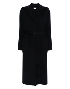 Пальто с потайной застежкой, синий Aspesi