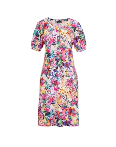 Короткий размер: платье, мультиколор Goldner