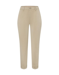 Брюки-Чиносы длиной 7/8, золотой Mac