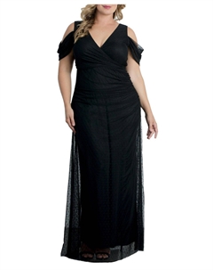 Женское сетчатое платье Seraphina больших размеров Kiyonna