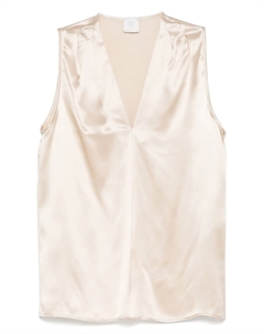 Шелковый топ, нейтральный Eleventy