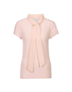 Элегантная рубашка с бантом, розовый Madeleine