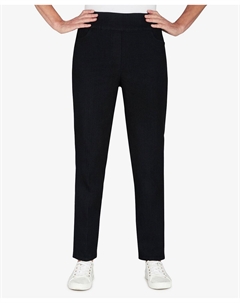 Ключевые элементы больших размеров суперэластичные брюки стандартной длины, черный Alfred dunner