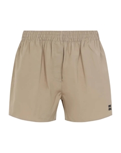 Хлопковые шорты, нейтральный Miu miu