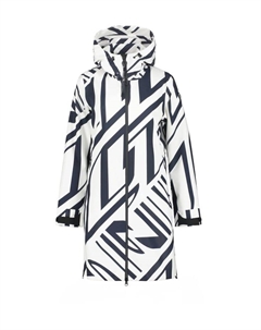 Пальто "ailio" двухсторонняя молния дышащее, мультиколор Luhta