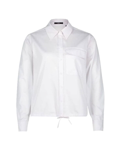 Нагрудный карман рубашки с клапаном, белый Zero