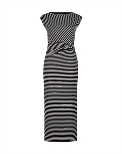 Платье-Рубашка длиной 7/8, черный Zero