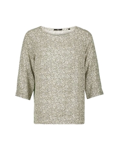 Блузка с рукавом 3/4, бежевый Zero