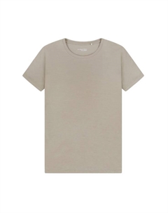 Пижамный топ Mix+Relax с короткими рукавами одинарный трикотаж, цвет 407 clay Schiesser