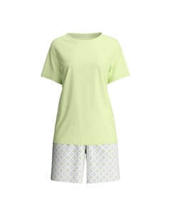Короткие пижамы украшения ночи, зеленый Calida