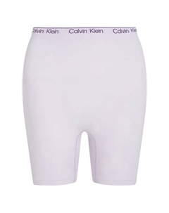 Брюки с логотипом на поясе, сиреневый Calvin klein